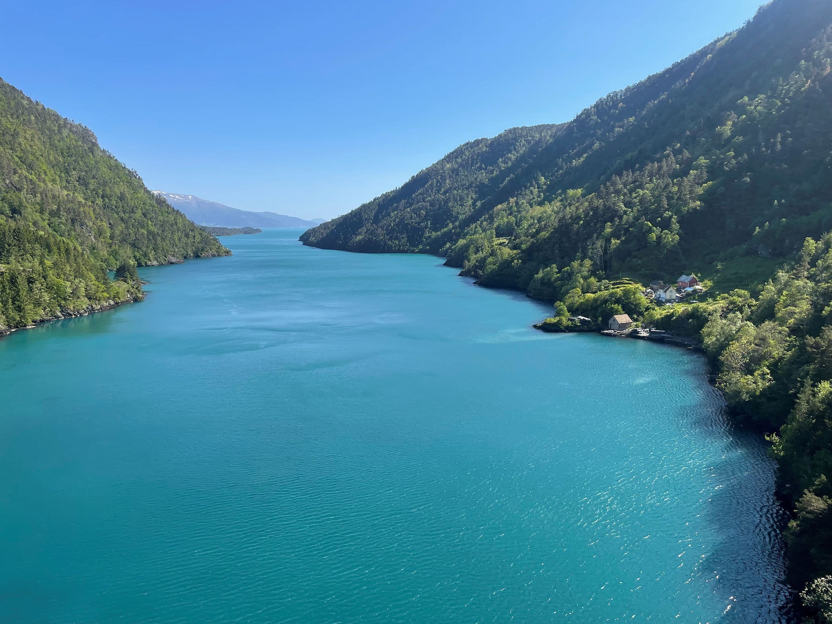 Frodige og vakre Tysnesøy - tenk å sykle her!